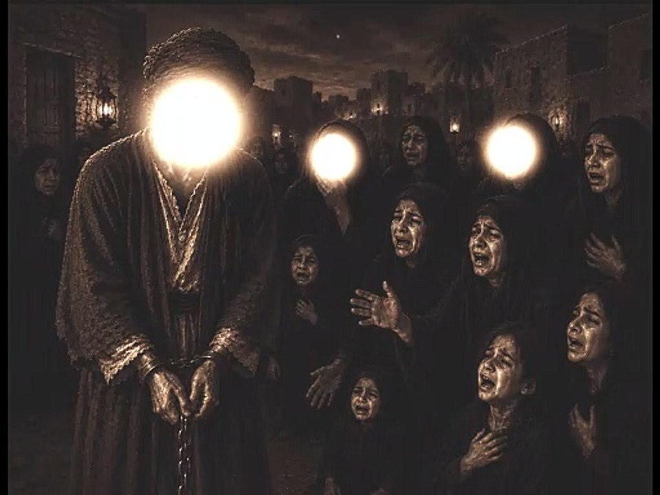 نعي حزين في رجوع الامام السجاد من دفن الحسين (ع) - وارى العشيرة  ورجع يجري دمعة العين
