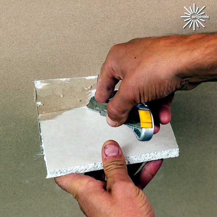 Quick DIY hack to patch up wall holes
