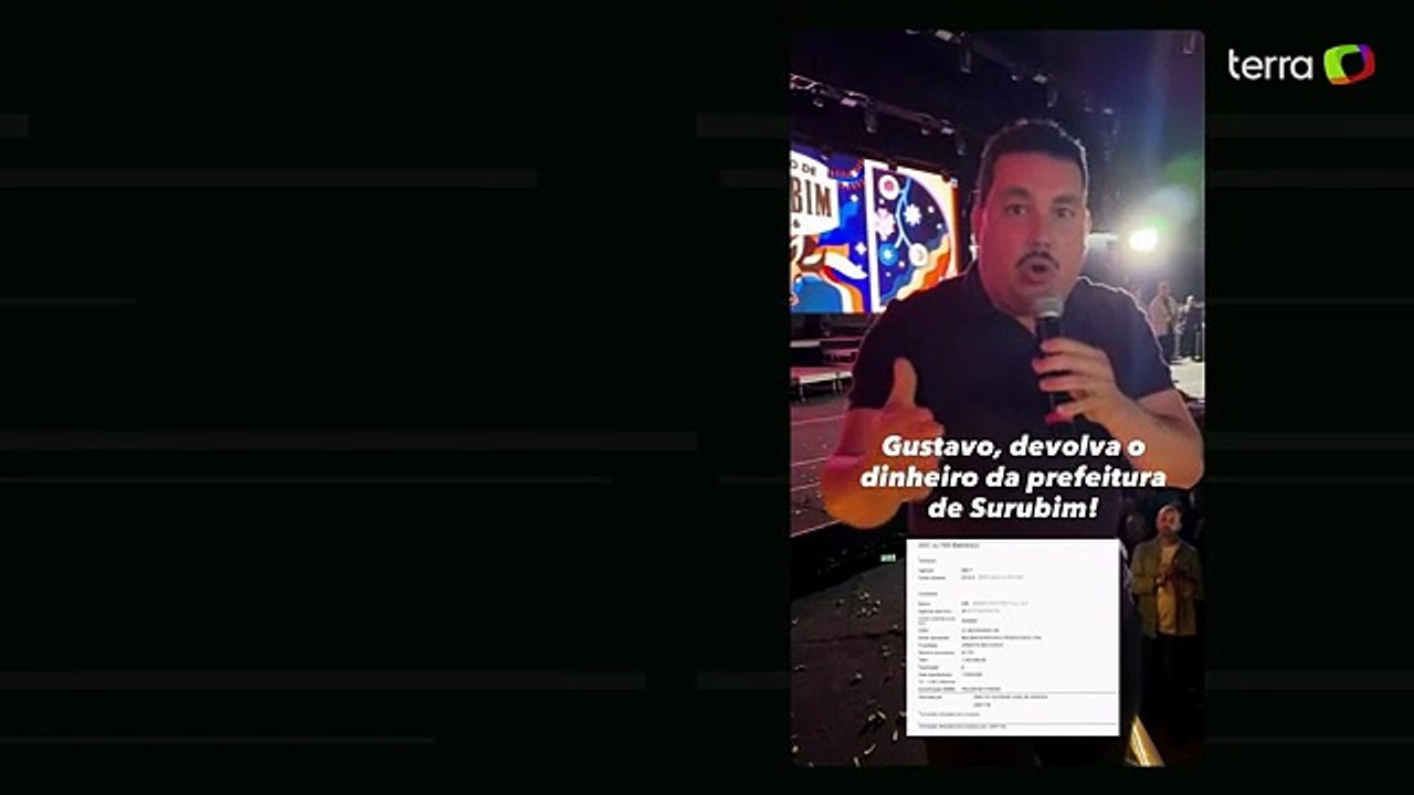 Prefeito chama Gusttavo Lima de ladrão após cancelamento de show