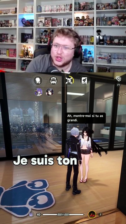 Sungshiro devient un chien en plein live