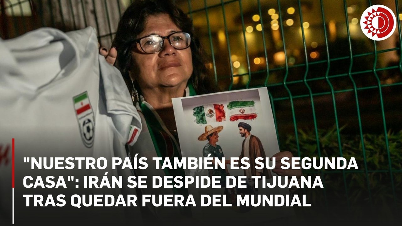 Tijuana despide a la selección de Irán tras quedar fuera del Mundial 2026