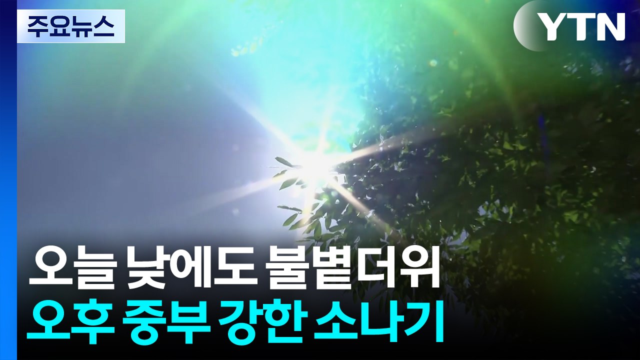 [출근길 YTN 날씨 6/29] 불볕더위 계속, 서울 낮 33℃...오후 서쪽 중심...