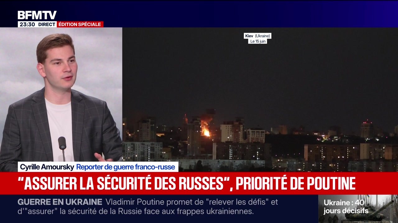 "Assurer la sécurité des Russes", priorité de Poutine - 28/06