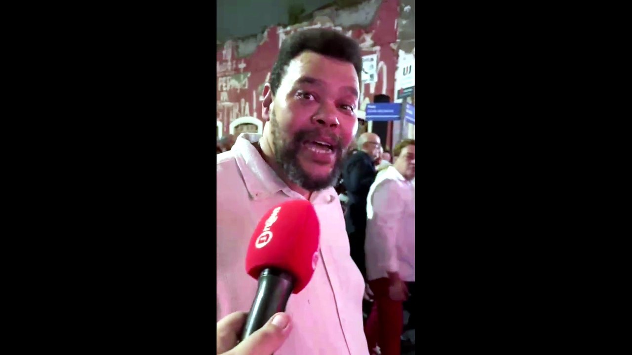 "Eu estou maravilhado", diz Babu Santana sobre a Bahia Filmes durante inauguração da empresa