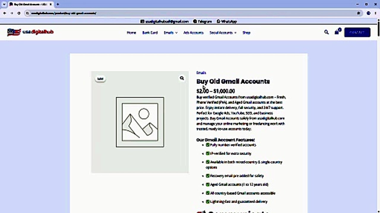 43 Recommended Sites for Buying Gmail Accounts