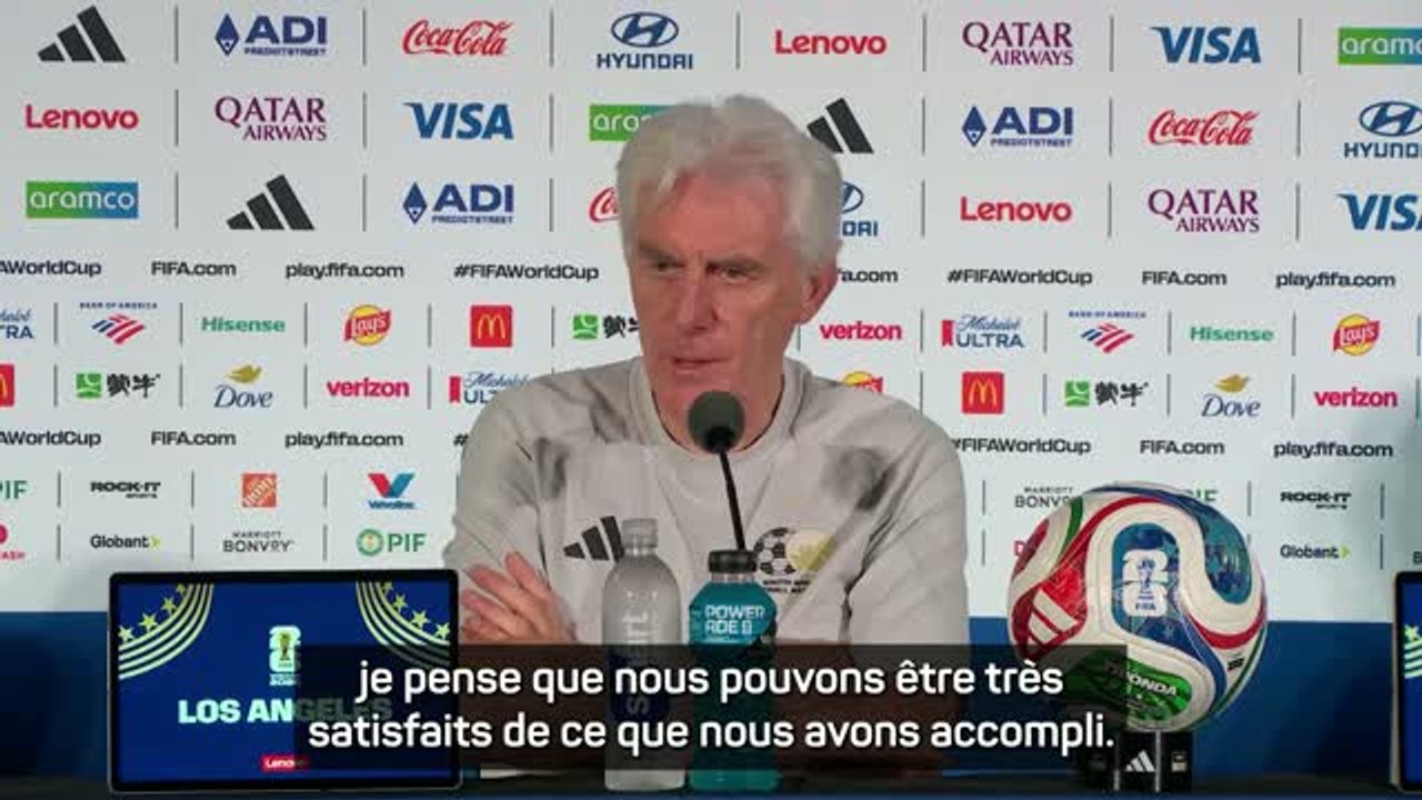 Afrique du Sud - Broos : "Je suis fier de mon é...