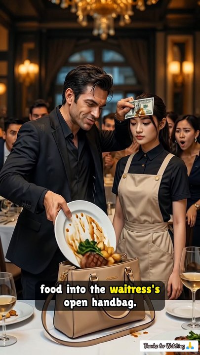 He Humiliated A Waitress In Front Of Everyone… Then The TV Exposed The Truth 😱📺 #EmotionalStory