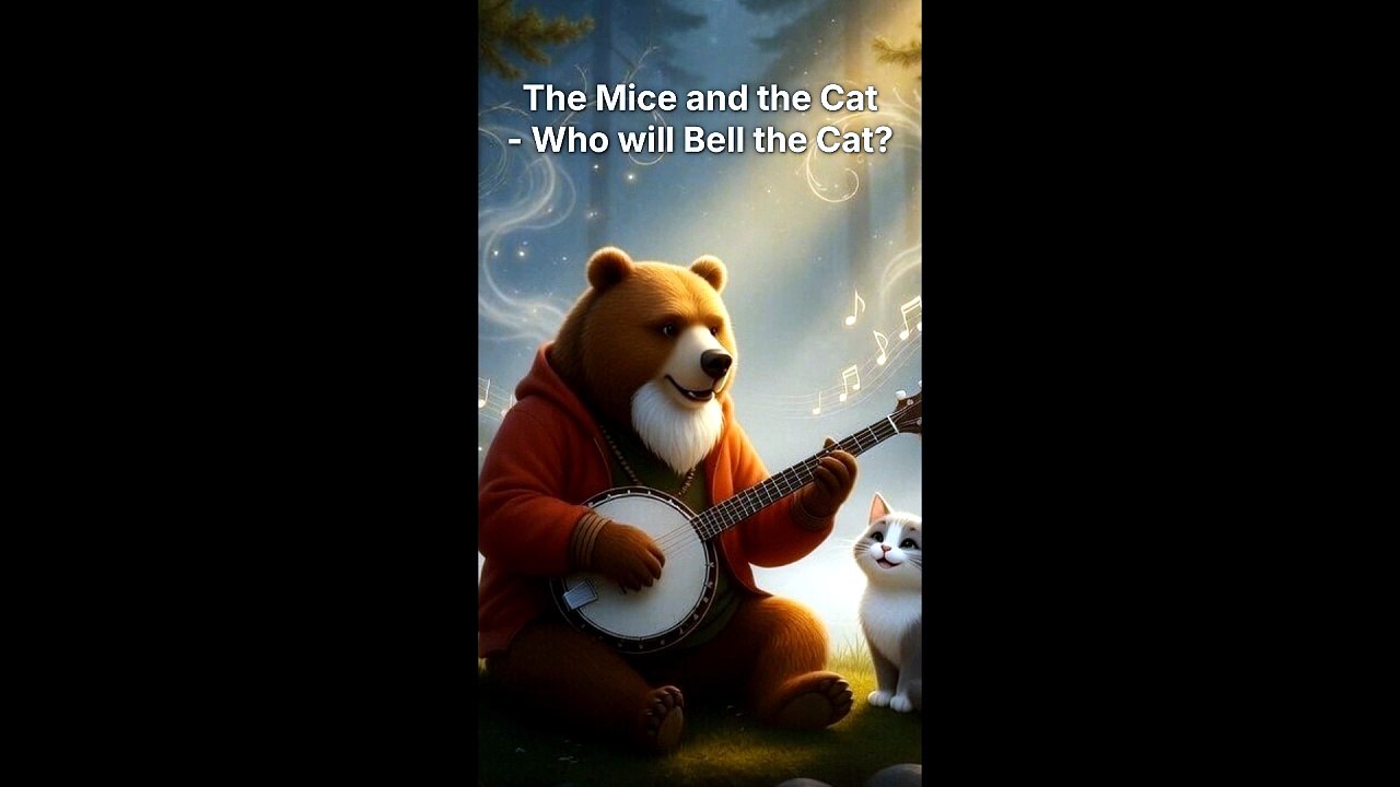The Mice and the Cat: Who Will Bell the Cat? (Music Video Version) - Folk Music