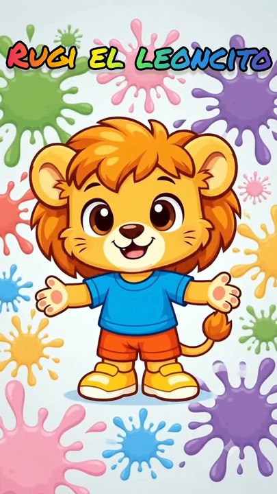 Aprende los colores con Rugi El Leoncito