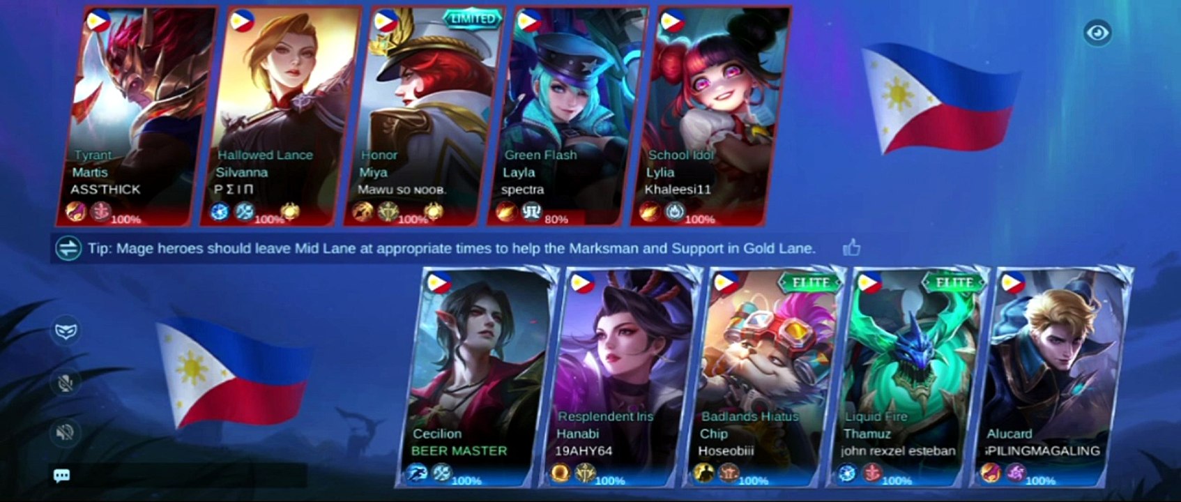 MOBILE LEGENDS ( CECILION )