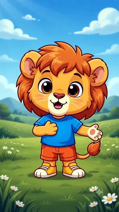 Rugi El Leoncito aprende los colores