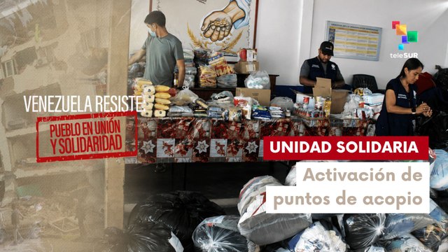 Caracas habilita más de diez centros de acopio tras terremotos