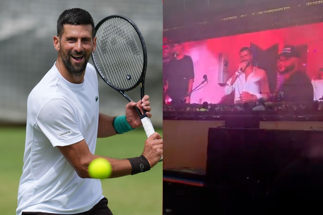 Djokovic joins Bad Bunny on stage in London ahead of Wimbledon
