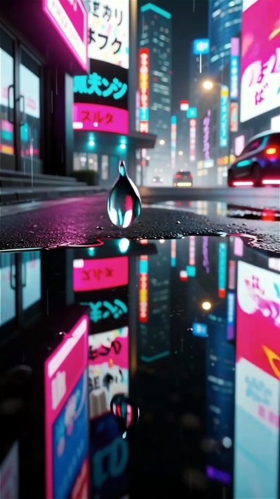 "🌸 Digital Dreams: Rain, Flowers & Sky Whales | Surreal AI Art Journey ✨"