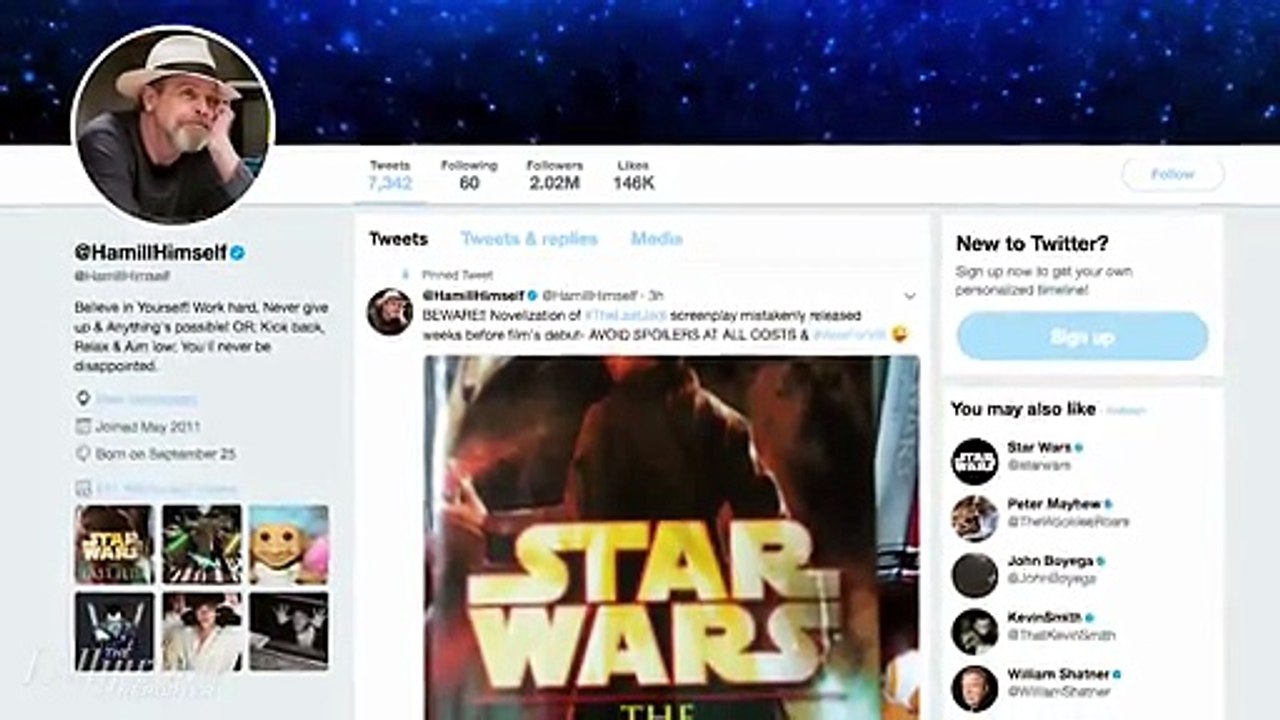 Mark Hamill Trolls 'Star Wars' Fans Before 'Las...