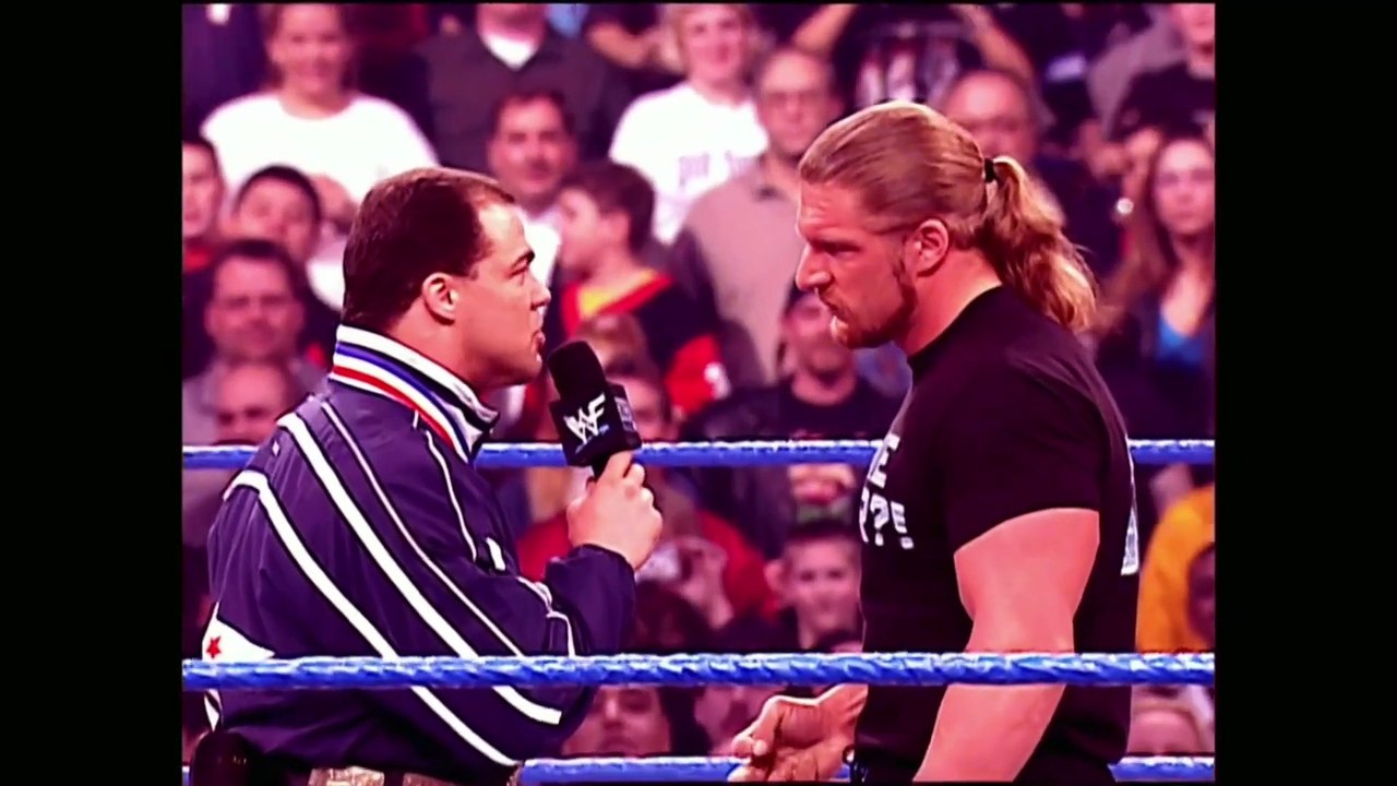 Triple H vs Kurt Angle Royal Rumble 2001