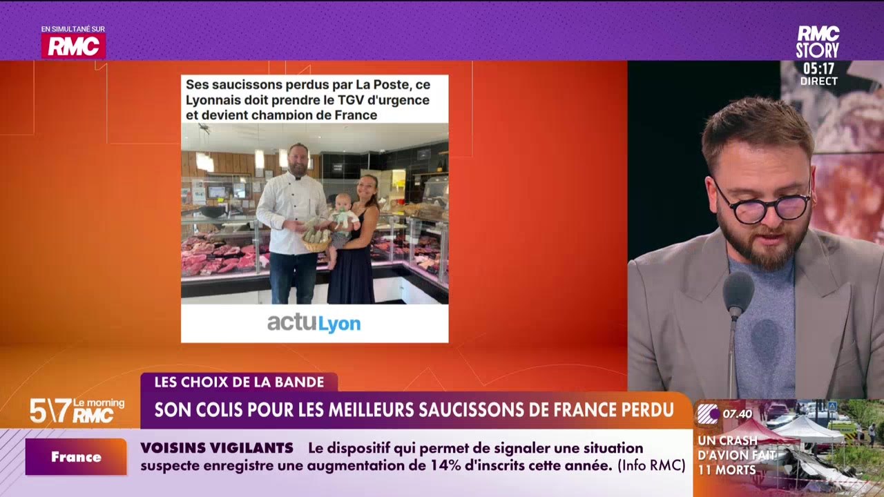 Les choix de la bande : Son colis pour les meilleurs saucissons de France perdu - 29/06