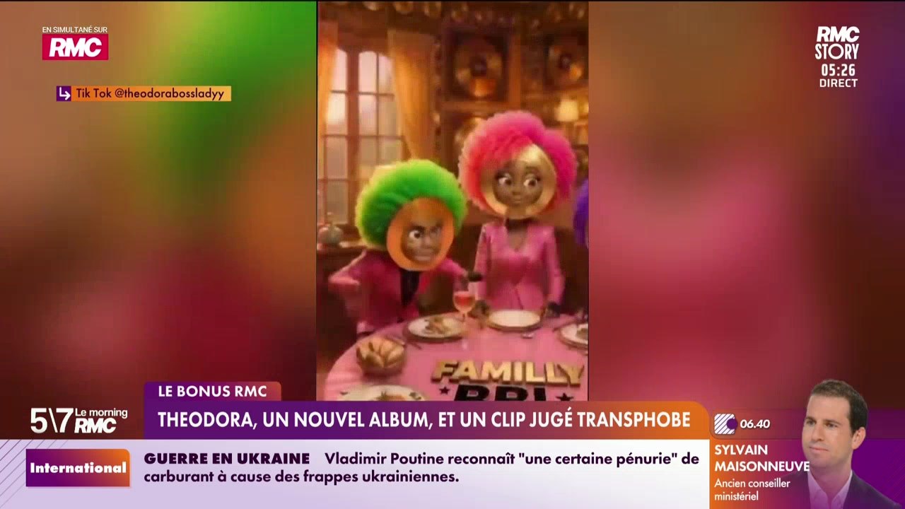 Le bonus RMC : Theodora, un nouvel album et un clip jugé transphobe - 29/06
