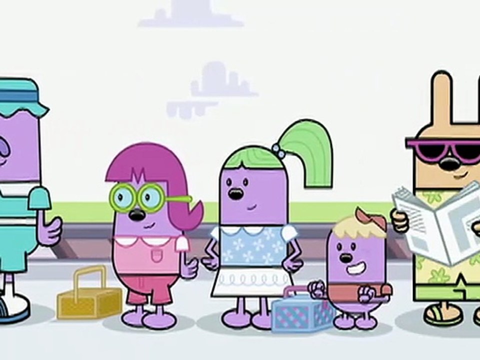 Wow! Wow! Wubbzy! El tren expreso-Gidget la super robot