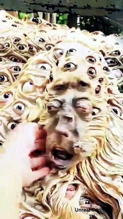 👀 The Creature with Many Eyes Meets Happy Apple & Goku 😂  Funniest Animation Compilation
