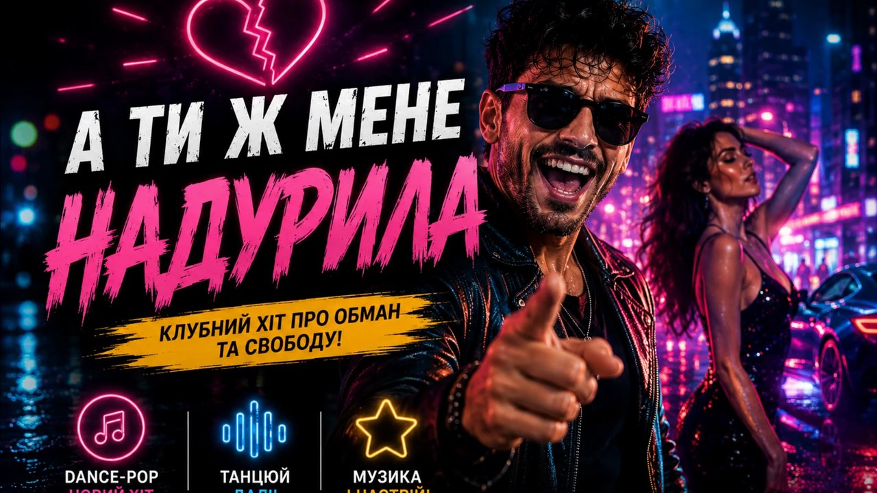 You Fooled Me 🎵 Energetic Ukrainian Dance Song | Club Pop Hit