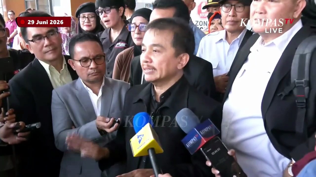 Optimis! Respons Roy Suryo Saat Ditanya Soal Dokter Tifa Tak Hadir di Sidang Praperadilan