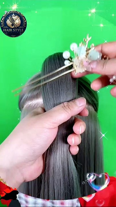 Stunning Heatless Princess Bun Hack | Tuto Coiffure Simple et Élégante