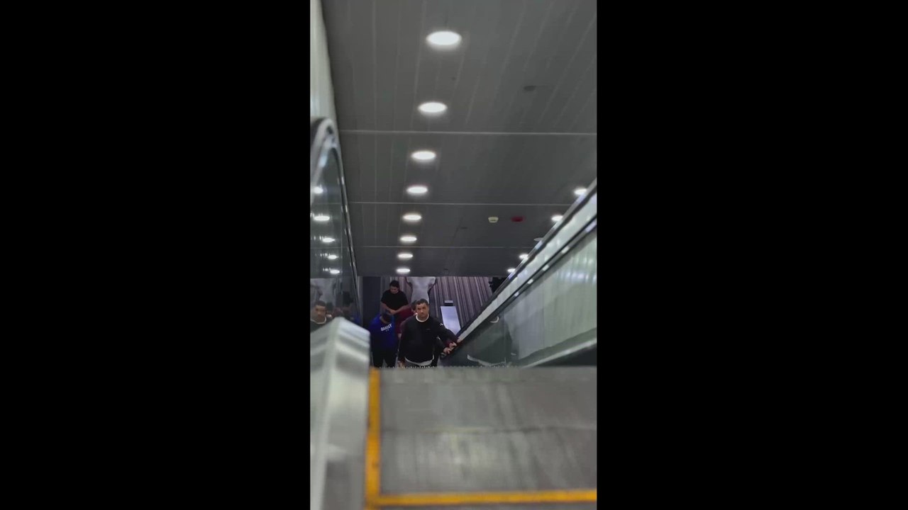 La llegada del vuelo 164 a Venezuela
