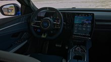 Alpine A390 GTS Interior Design in Alpine-Vision Blue