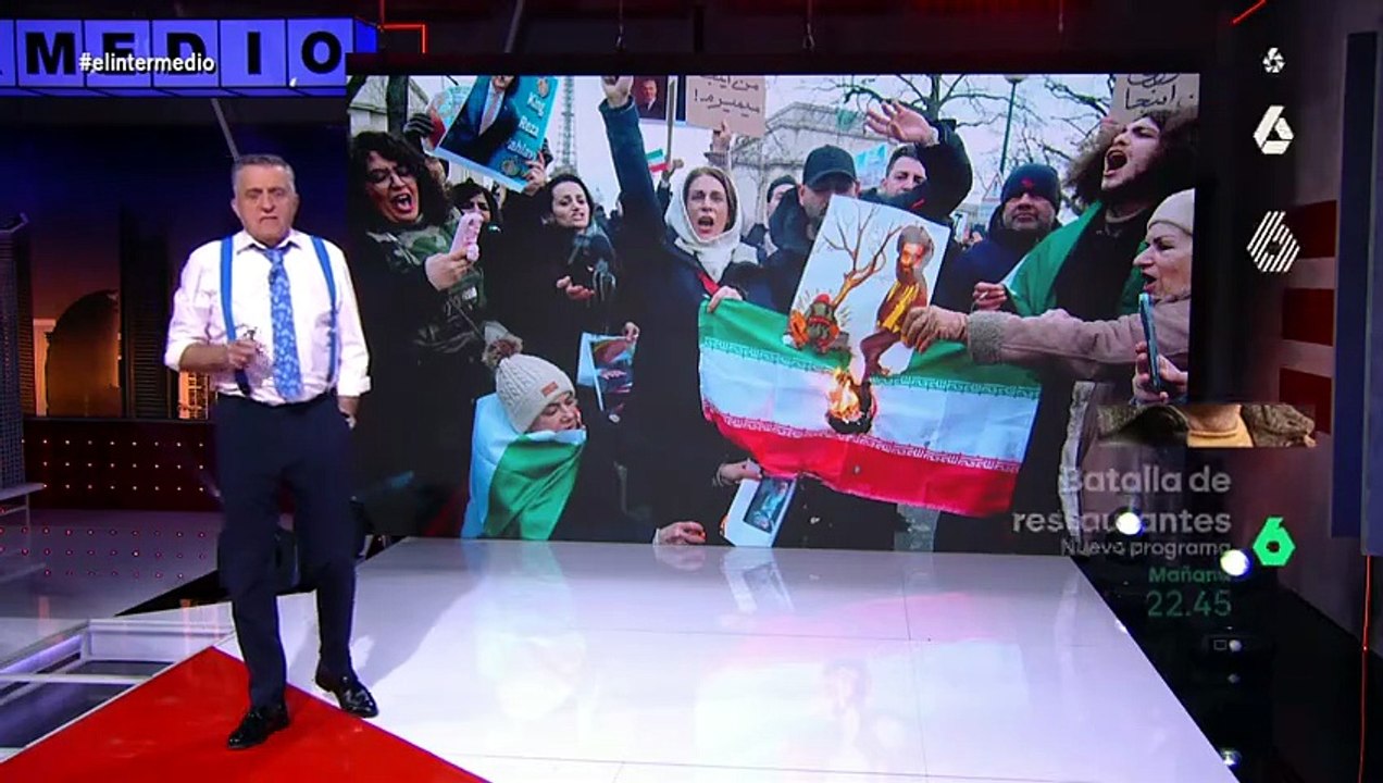 El Intermedio - (12-01-26) Wyoming ironiza sobre los intereses de Trump y Netanyahu en las protestas de Irán: "Siempre falta la libertad donde hay petróleo" En español [Full Movie]