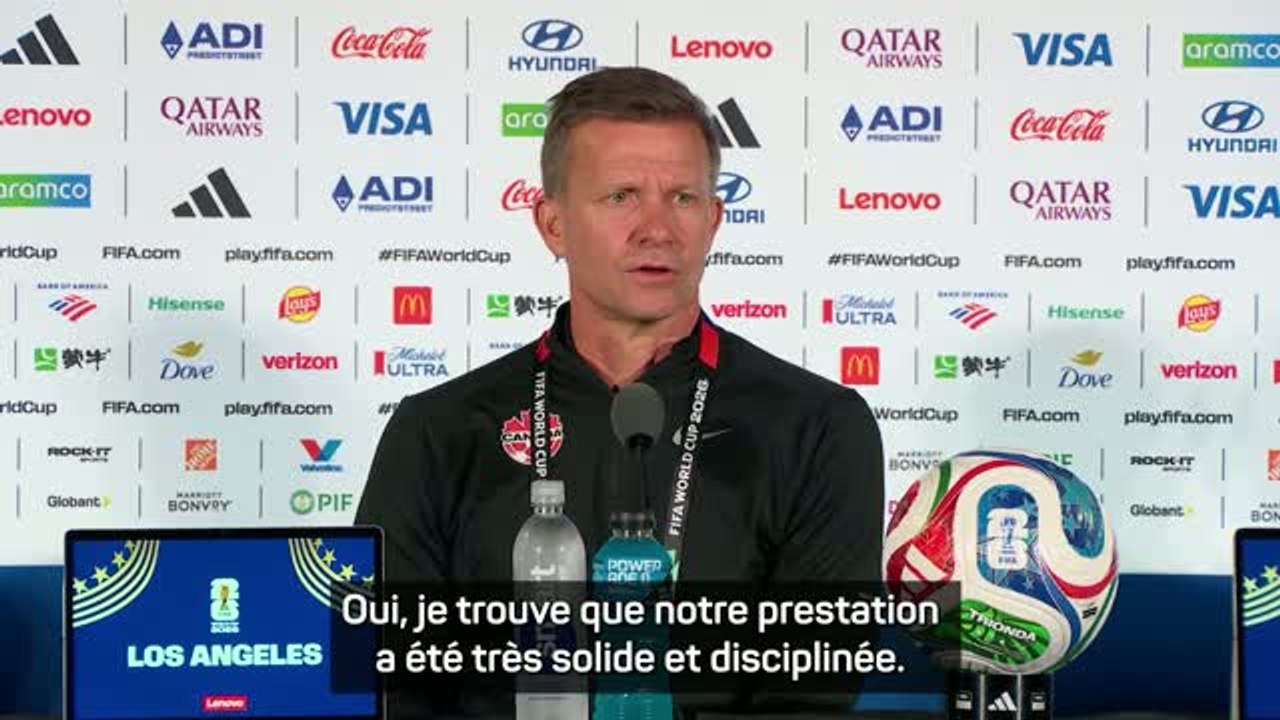 Canada - Marsch fier de son équipe après un but tardif “incroyablement théâtral”