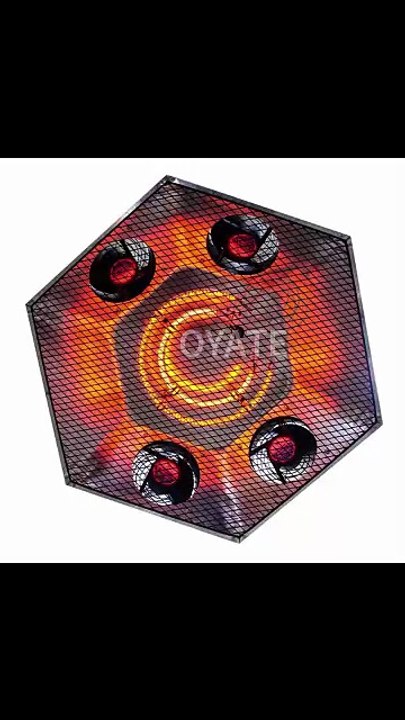 220v 1200w round shape carbon fiber heater infr...