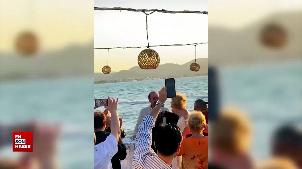 Hakan Aysev 7’nci kez evet dedi: Çağrı Özsaatçılar ile evlendi