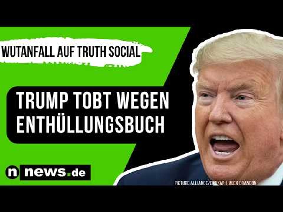 Donald Trump: Nächtlicher Wutanfall auf Truth Social - Trump tobt wegen Enthüllungsbuch