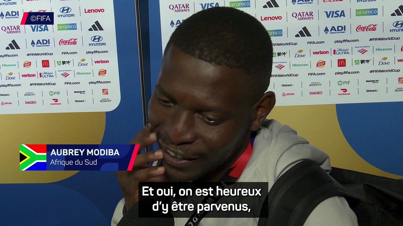 Modiba fier d'avoir marqué l'histoire de son pays