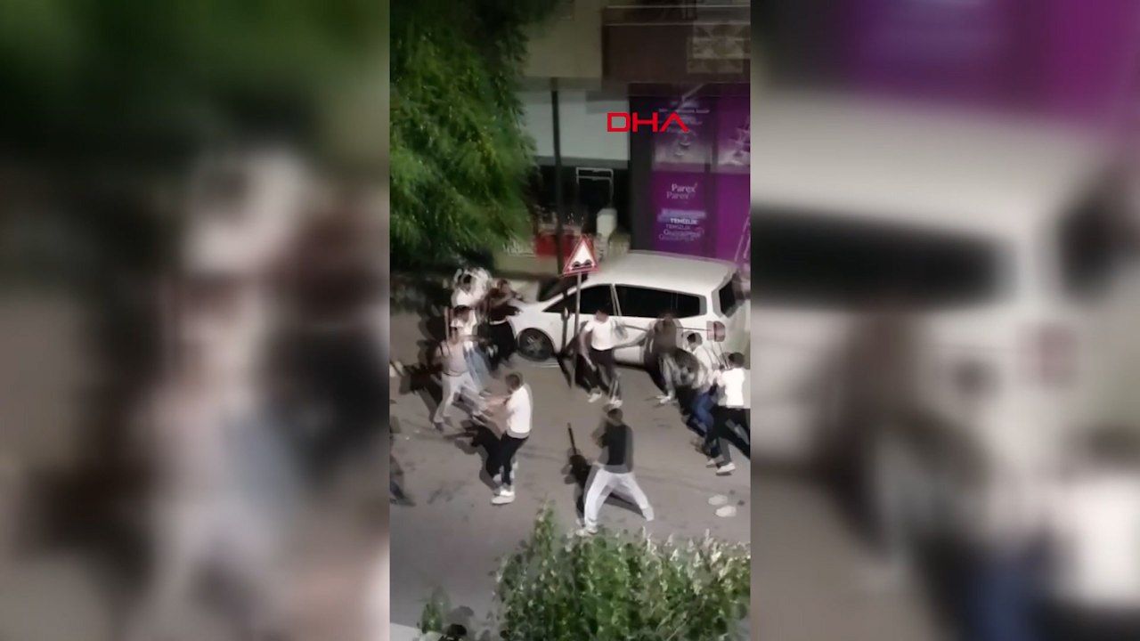 Pendik'te akrabalar arasında sopalı bıçaklı silahlı kavga