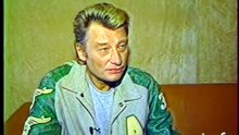 1987 - Johnny Hallyday en interview à propos de Terminus dans Midi 3 sur FR3 Normandie (29 Janvier)