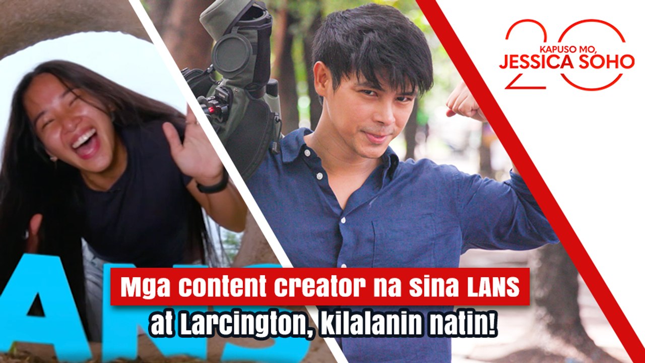 Mga content creator na sina LANS at Larcington, kilalanin natin! | Kapuso Mo, Jessica Soho