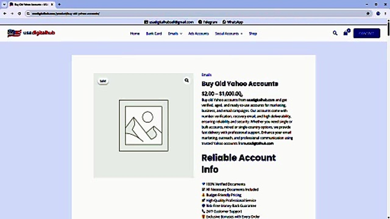 Top 43 Trusted Platforms to Buy Old Yahoo Accounts