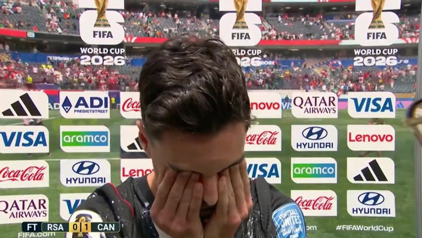 Tearful Stephen Eustaquio honours late parents after Canada World Cup winner