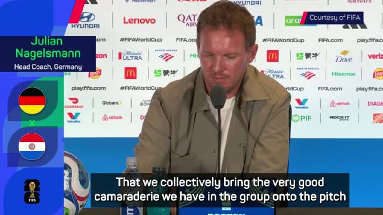 Germany head coach Nagelsmann has 'nothing to prove to anyone'