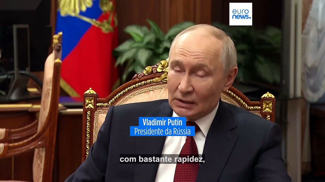 Putin admite falta de combustível e revê planos face a ataques ucranianos a refinarias