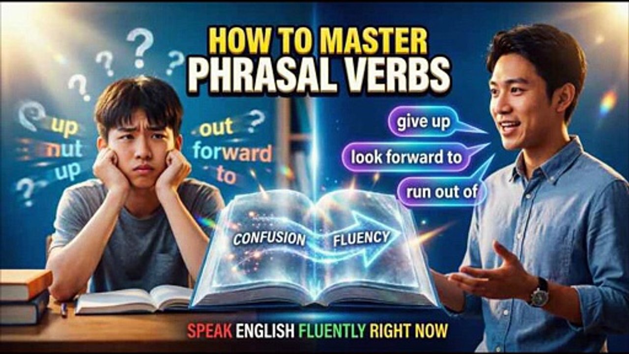 How To Master Phrasal Verbs And Speak English Fluently Right Now