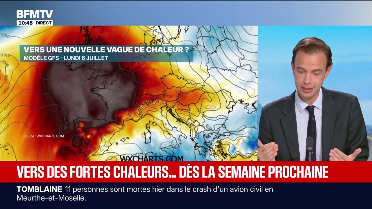 Vers une nouvelle vague de chaleur? Ce que disent les modèles météo américain et européen