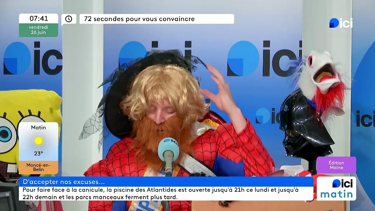 72 secondes pour vous convaincre que vous allez me manquer