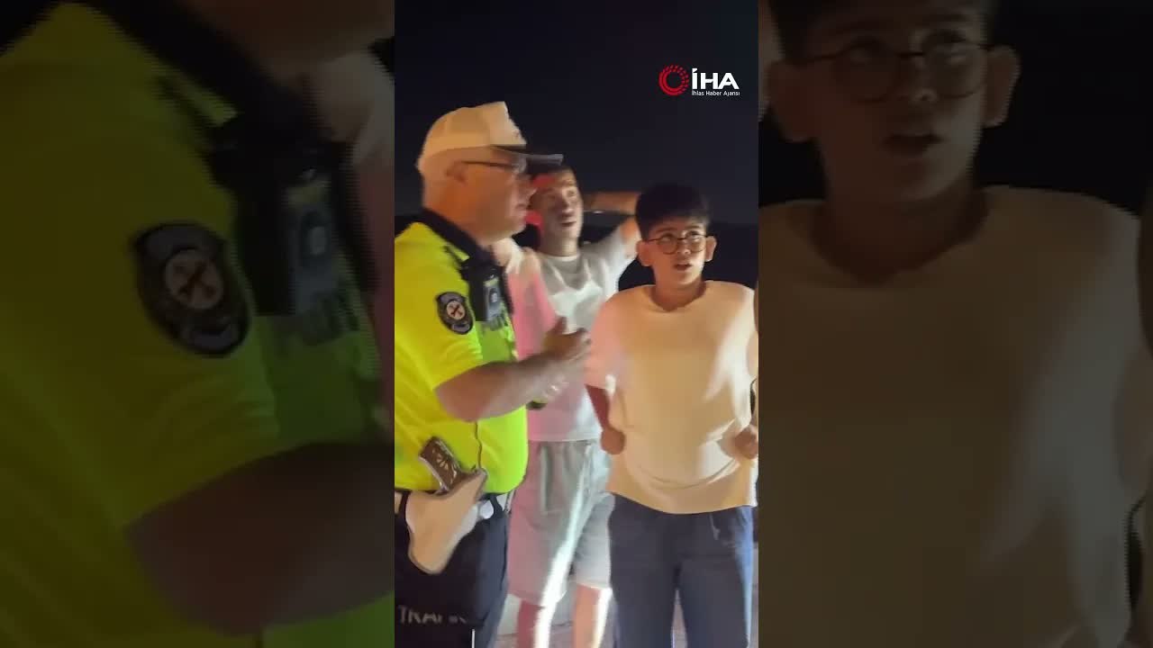 Burdur'da abartı egzoz kullanılan 2 araç trafikten men edildi