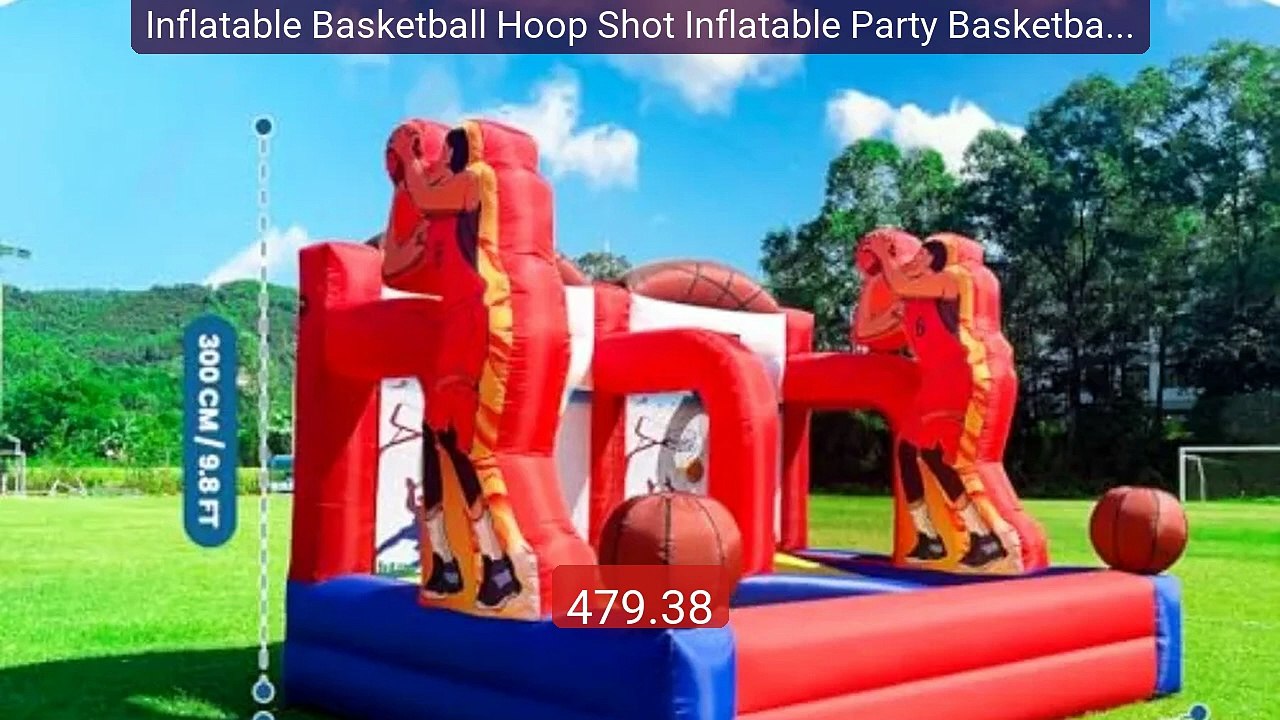 Inflatable Basketball Hoop Shot Inflatable Party Basketball Game wi... -- Top Rated 2026 | Buy Now!