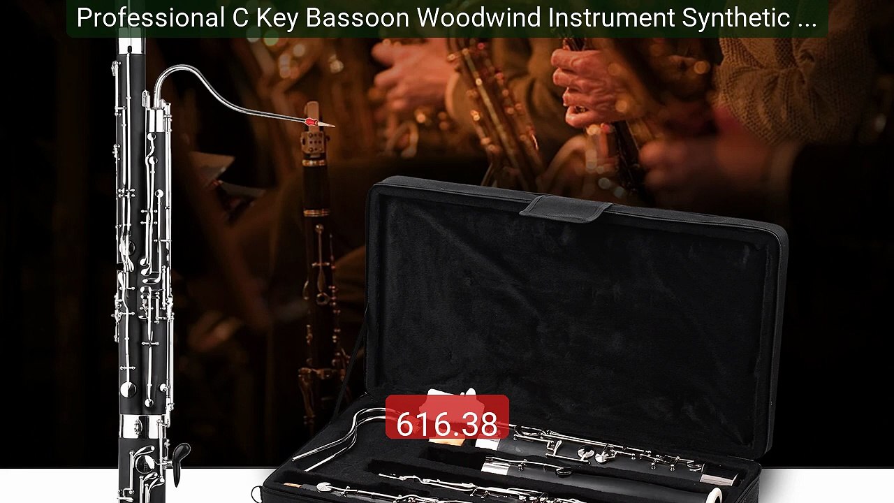 Professional C Key Bassoon Woodwind Instrument Synthetic Wood ... -- Hot Deal 2026 | Limited Offer!