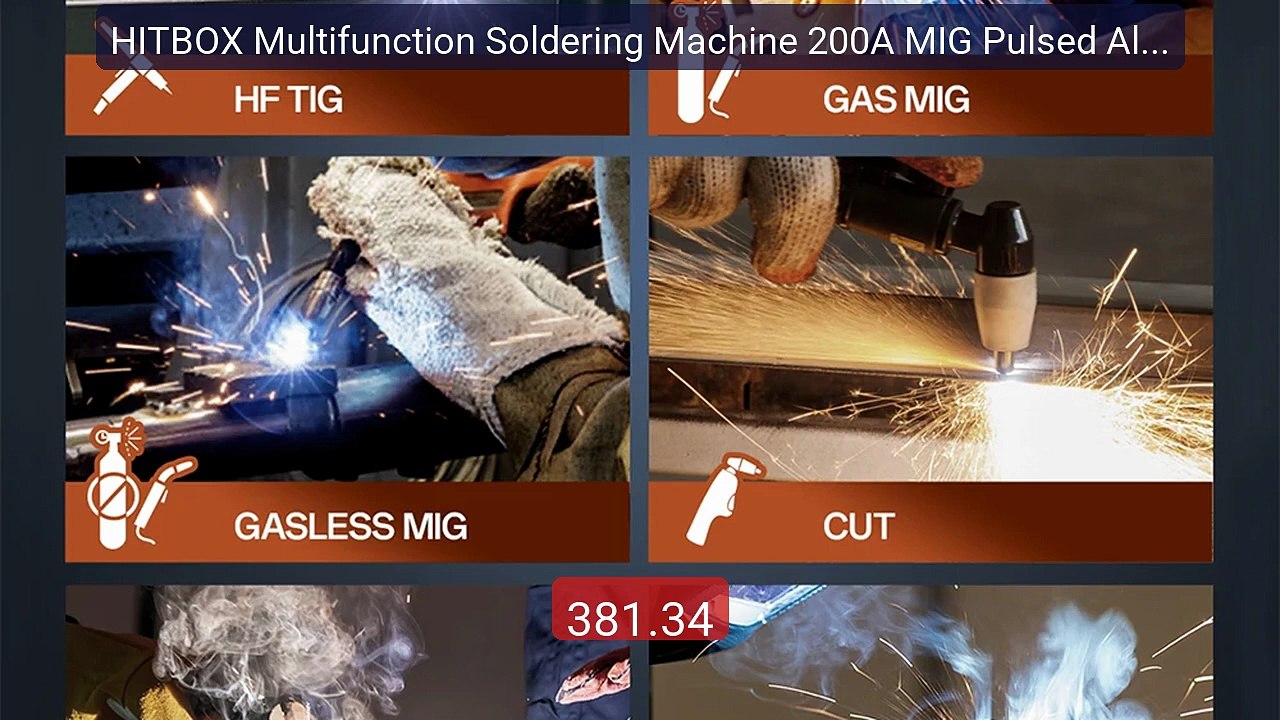 HITBOX Multifunction Soldering Machine 200A MIG Pulsed Alumin... -- Amazing Value 2026 | Must Have!