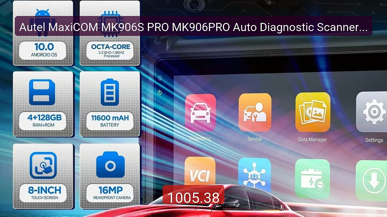 Autel MaxiCOM MK906S PRO MK906PRO Auto Diagnostic Scanner Release ... -- Best Deal 2026 | Shop Now!